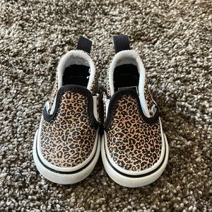 Toddler Cheetah Print Vans